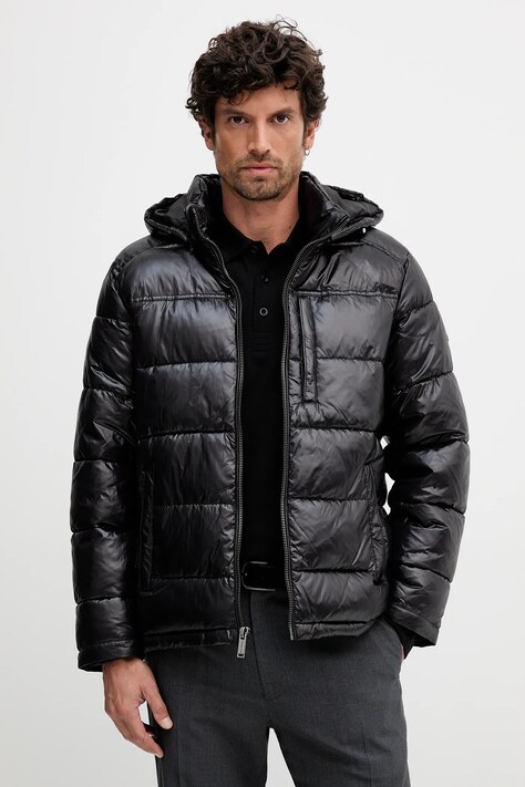 Michael Kors kurtka kolor czarny zimowa MC63984