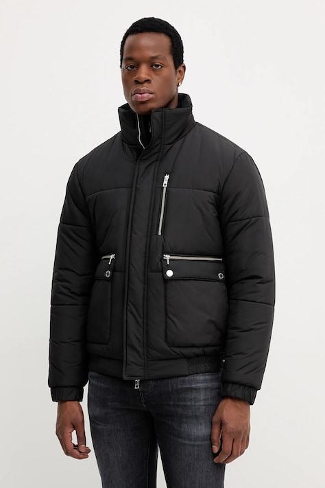 Bunda Michael Kors čierna farba, zimná, CF5209C2FQ