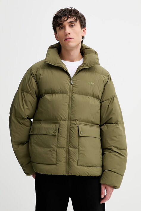 Куртка adidas Originals Synthdown колір зелений зимова JW5817