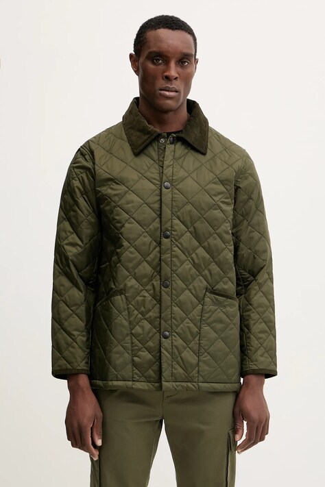 Barbour geacă LIDDESDALE culoarea verde, de tranziție, MQU1794