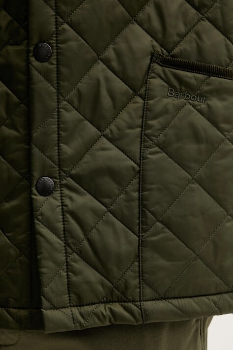Μπουφάν Barbour LIDDESDALE χρώμα: πράσινο, MQU1794