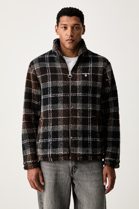 Barbour bluza polarowa męska brązowa MFL0187