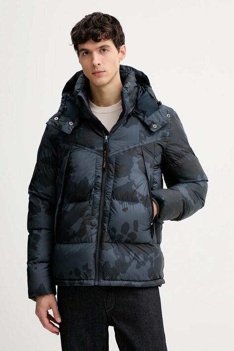 G-Star kurtka 0 kolor szary zimowa D26885.C441