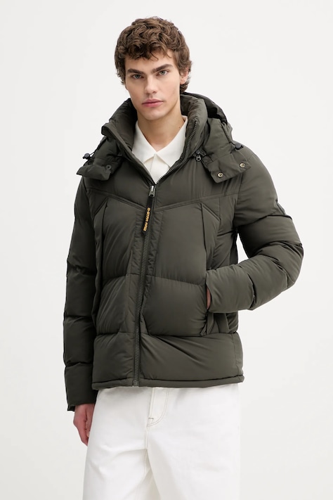 G-Star kurtka 0 kolor zielony zimowa D26885.D518