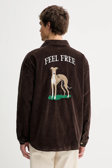 Kaotiko geacă culoarea maro, de tranziție, AR023-01-K002