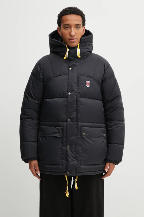 Fjallraven kurtka puchowa Expedition kolor czarny zimowa F84600