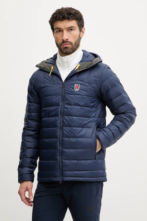 Fjallraven geacă de puf Expedition culoarea bleumarin, de iarnă, F86121