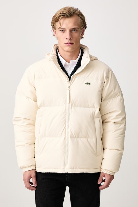 Lacoste Kurtka puchowa męska beżowa BH5154