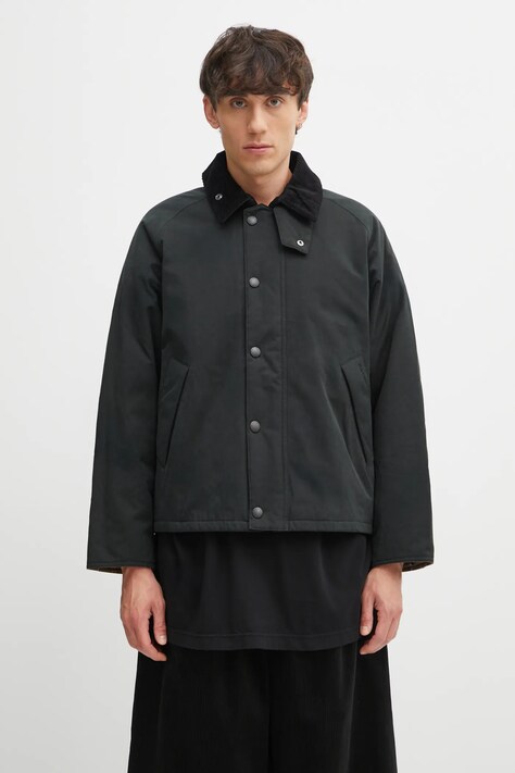 Barbour jacket Padded Transport Jacket black color MCA1065BK11