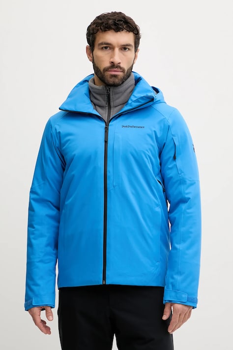 Peak Performance kurtka narciarska Maroon kolor niebieski G80505
