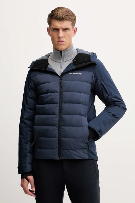 Peak Performance kurtka narciarska puchowa Shred kolor granatowy G80489
