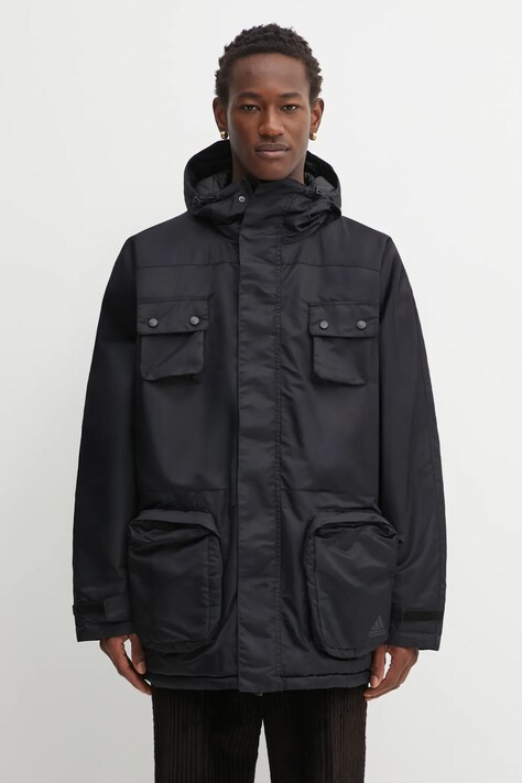 adidas Originals kurtka Parka CPH JKT kolor czarny przejściowa JW5838