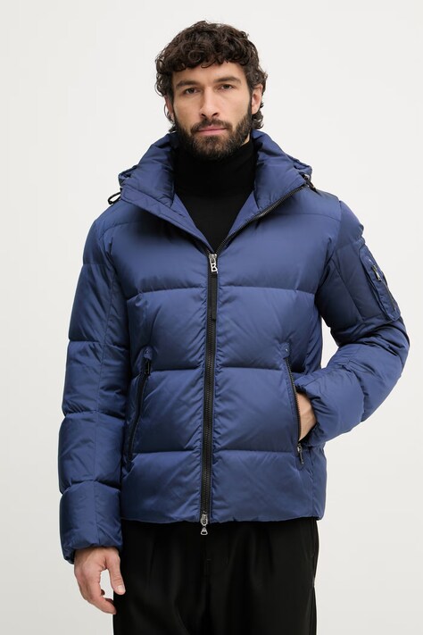 BOGNER πουπουλένιο μπουφάν ανδρικό JAMY μπλε 38437593