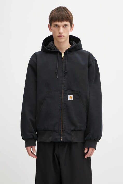 Carhartt WIP kurtka bawełniana OG Active Jacket kolor czarny przejściowa I035891.894O