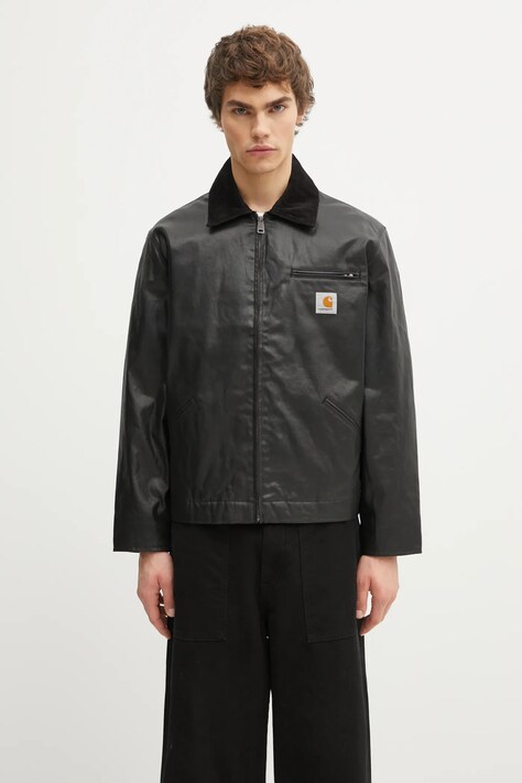 Carhartt WIP kurtka OG Dean Jacket kolor czarny przejściowa I035799.00EXX