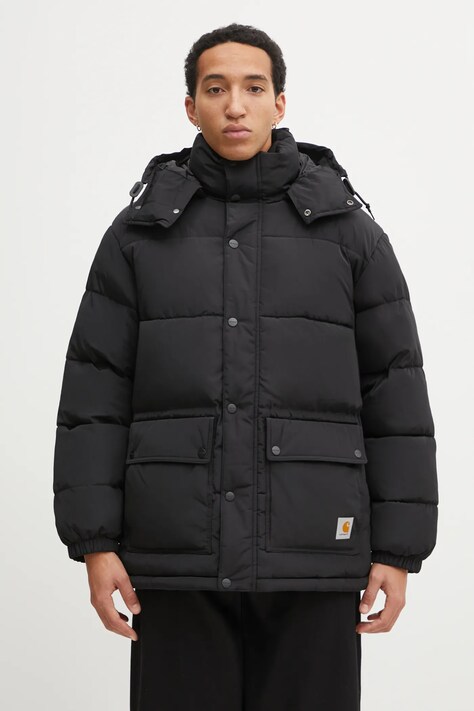 Carhartt WIP kurtka Brent Jacket kolor czarny zimowa I035361.89XX