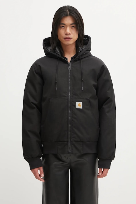 Bunda Carhartt WIP OG Active Cold Jacket čierna farba, zimná, oversize, I035349.89XX