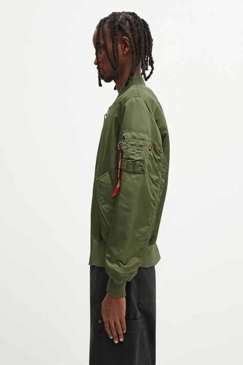 Двостороння куртка-бомбер No Problemo х Alpha Industries No War MA-1 — фото 2