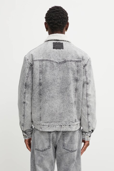 Джинсова куртка Aries Sherpa Denim Car Coat — фото 3