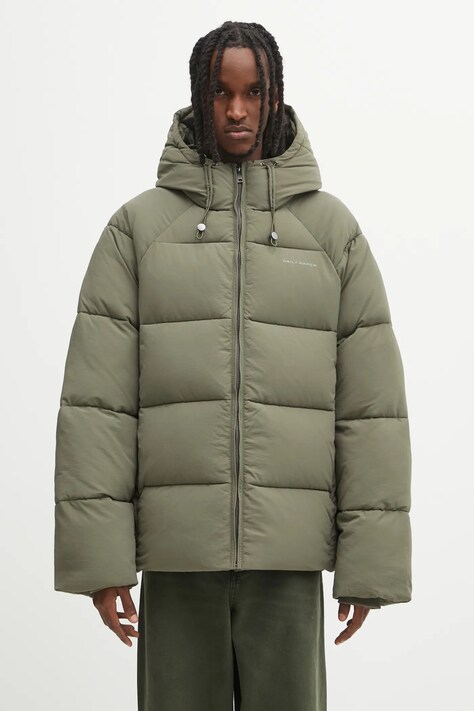 Daily Paper kurtka Relaxed Puffer kolor zielony zimowa 2522018