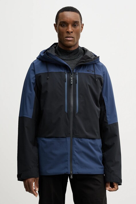 Oakley kurtka narciarska CANOPY PRO kolor granatowy FOA407382