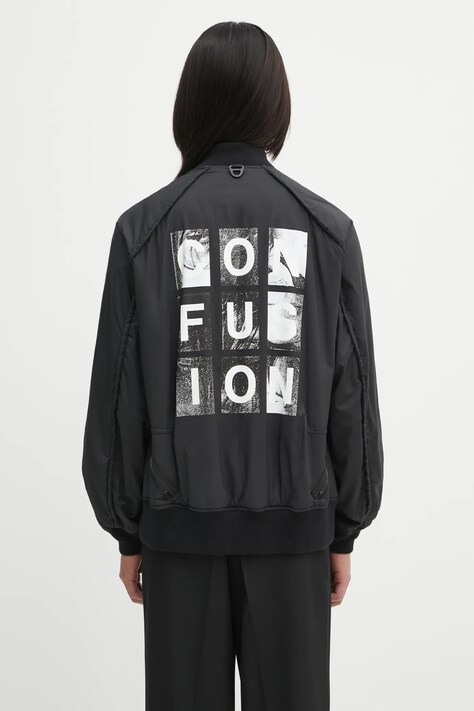 Μπουφάν bomber Undercover Blouson χρώμα: μαύρο, UC2E4206.2