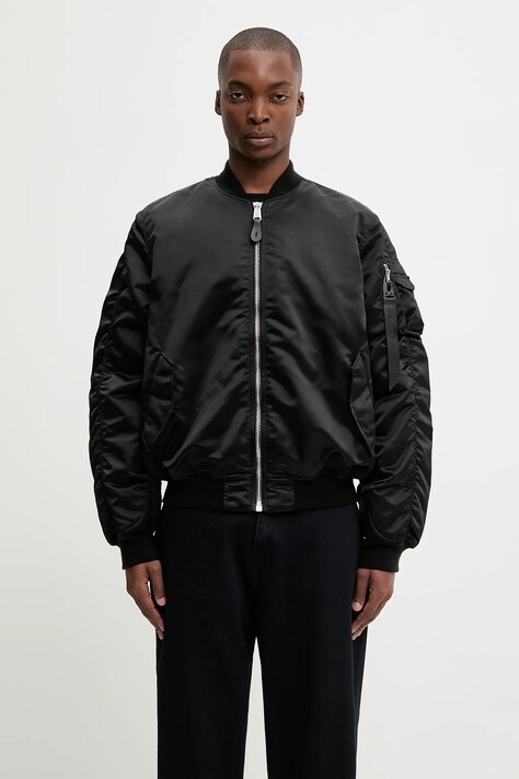 Alpha Industries kurtka 766027 kolor czarny przejściowa MA-1 UV
