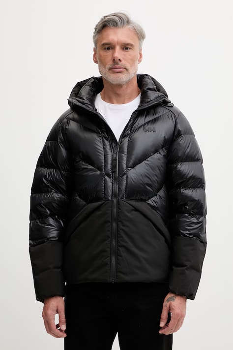 Puhovka Helly Hansen VILLAGE DOWN JACKET črna barva, 54493