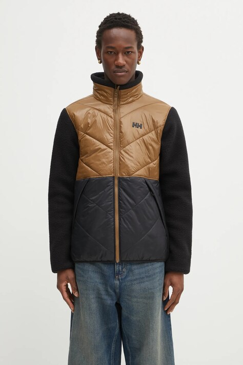 Helly Hansen kurtka VILLAGE HYBRID JACKET kolor zielony przejściowa 54499