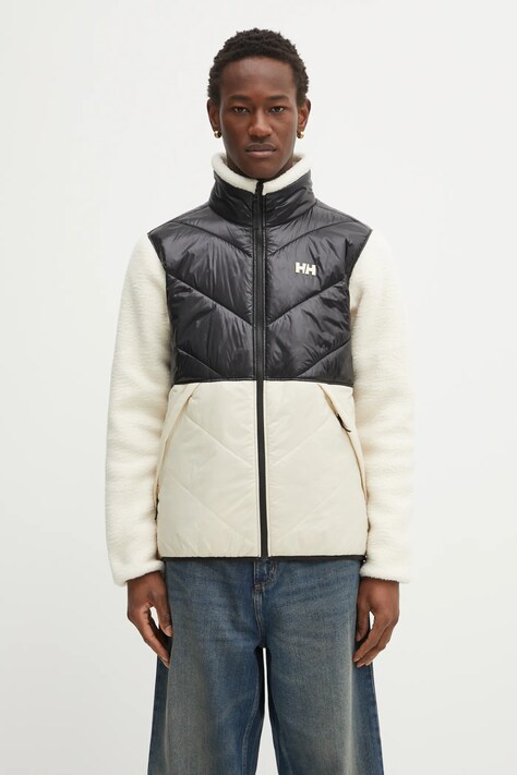 Jakna Helly Hansen VILLAGE HYBRID JACKET boja: crna, za prijelazno razdoblje, 54499