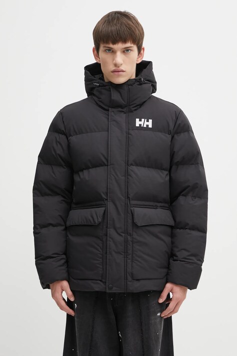 Helly Hansen kurtka NORDIC PUFFY JACKET kolor czarny zimowa oversize 54513
