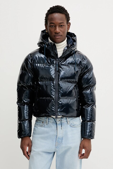 Куртка Rains 15150 Alta Short Puffer Jacket цвет синий зимняя 15150