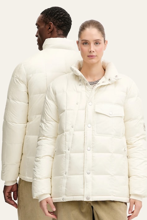 Mammut kurtka puchowa Mammut x Cabourn Direttissima kolor beżowy zimowa 1013.04250