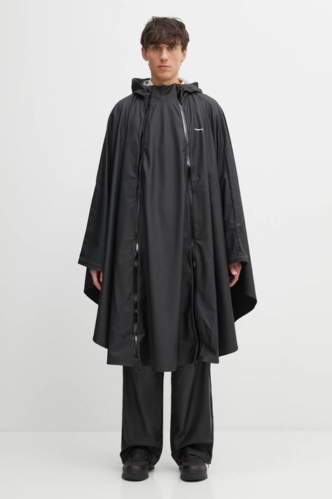 Pláštěnka Rains Rains x Umbro černá barva, přechodná, 20800.01