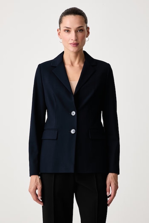 United Colors of Benetton Giacca monopetto da donna blu navy 2L4HDW02W