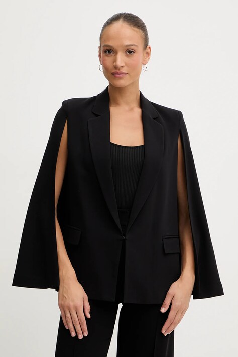 Suknjič Twinset črna barva, 252TT2400