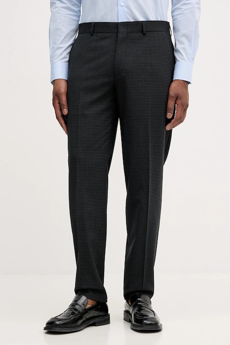 Michael Kors marynarka z dodatkiem wełny męskie kolor czarny MK0SB01132