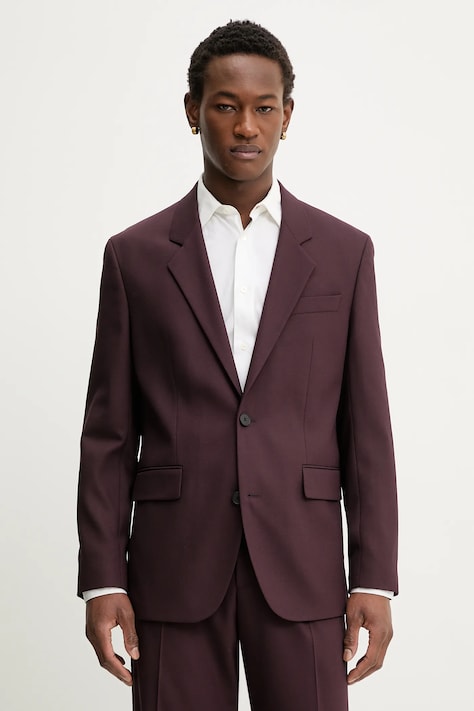Пиджак HUGO цвет бордовый 50544622