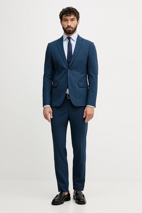 Костюм Lindbergh колір синій однотонна 30.61040