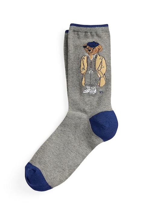 Носки Polo Ralph Lauren цвет серый 455982931