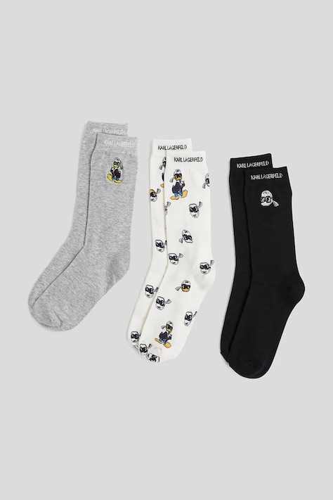 Ponožky Karl Lagerfeld KL X DISNEY 3-pak viac farieb, A3W47051