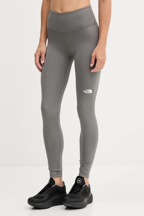Tréninkové legíny The North Face Flex 28IN dámské, šedá barva, NF0A8EJB0UZ1