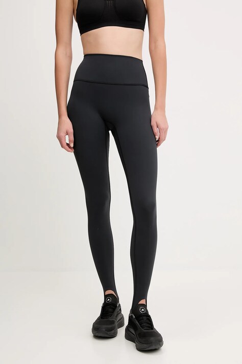 New Balance leggins de antrenament culoarea negru, uni, WP53168BK