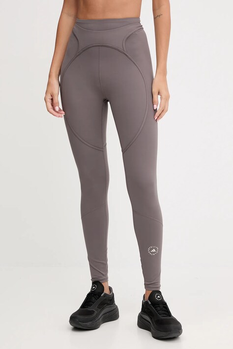 Κολάν προπόνησης adidas by Stella McCartney TruePurpose χρώμα: καφέ, JM1398
