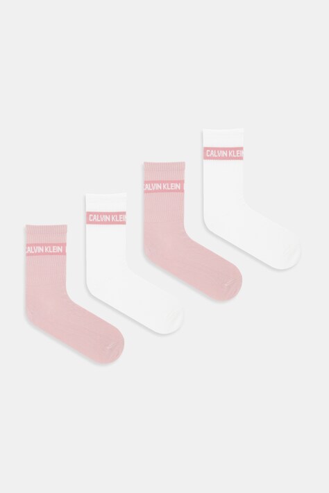 Calvin Klein Jeans skarpetki 4-pack kolor różowy 701235385