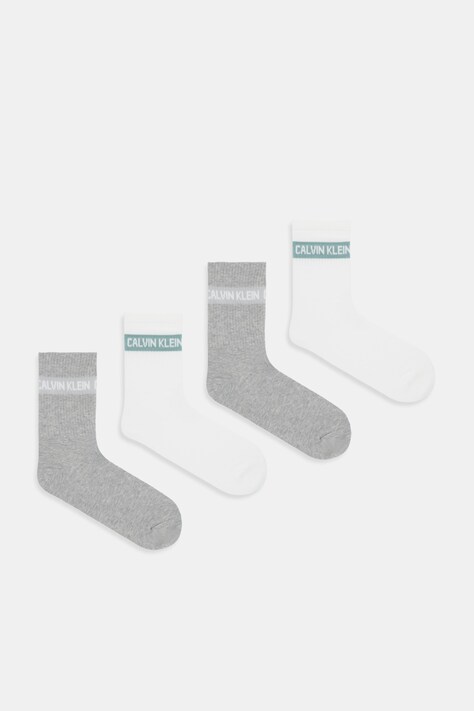 Calvin Klein Jeans skarpetki 4-pack kolor szary 701235385