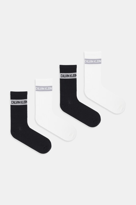 Calvin Klein Jeans skarpetki 4-pack kolor czarny 701235385