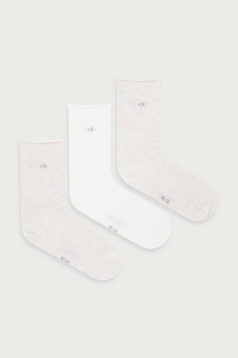 Calvin Klein Damskie 3-pack beżowe 701234368