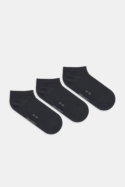 Calvin Klein stopki 3-pack kolor czarny 701234369