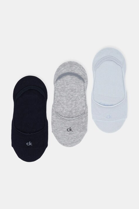 Calvin Klein skarpetki 3-pack kolor niebieski 701234371